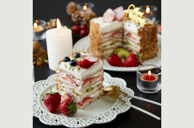 クリスマスケーキ　ヘルシー